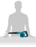 Makita DUB185Z - 18V Lithium-Ion Cordless Air Blower Without Battery And Charger Includes Flexible Hose, Straight Pipe, Sash Nozzle And Dust Bag: Buy Online at Best Price in UAE - Amazon.ae