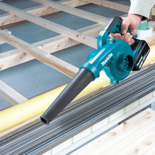 Makita DUB185Z - 18V Lithium-Ion Cordless Air Blower Without Battery And Charger Includes Flexible Hose, Straight Pipe, Sash Nozzle And Dust Bag: Buy Online at Best Price in UAE - Amazon.ae
