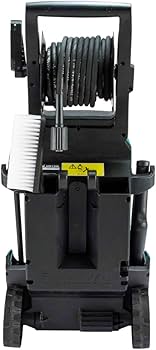 Makita HW1300 1800W High-Pressure Washer, Portable 130 bar Power Washer with 10 m Hose, Self-Priming Pump, Integrated Hose Reel & Water-Efficient Vari