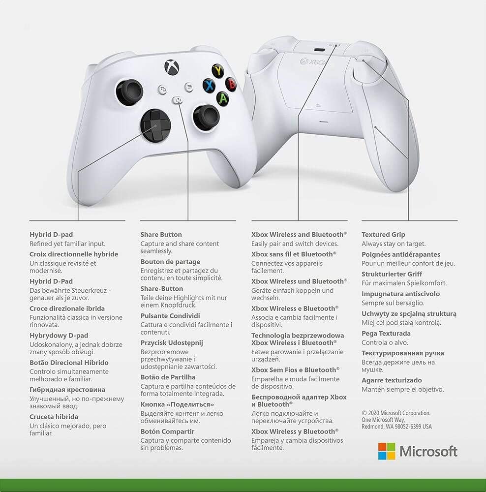 Xbox Controller Robot White
