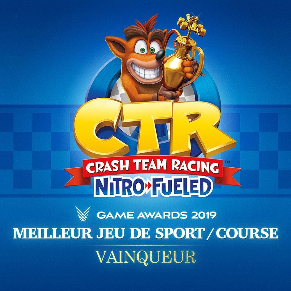 CTR crash team racing Nitro fuel PS4
