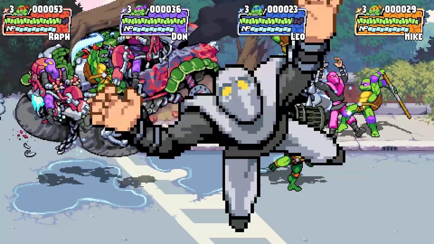 Turtles shredder's revenge PS4