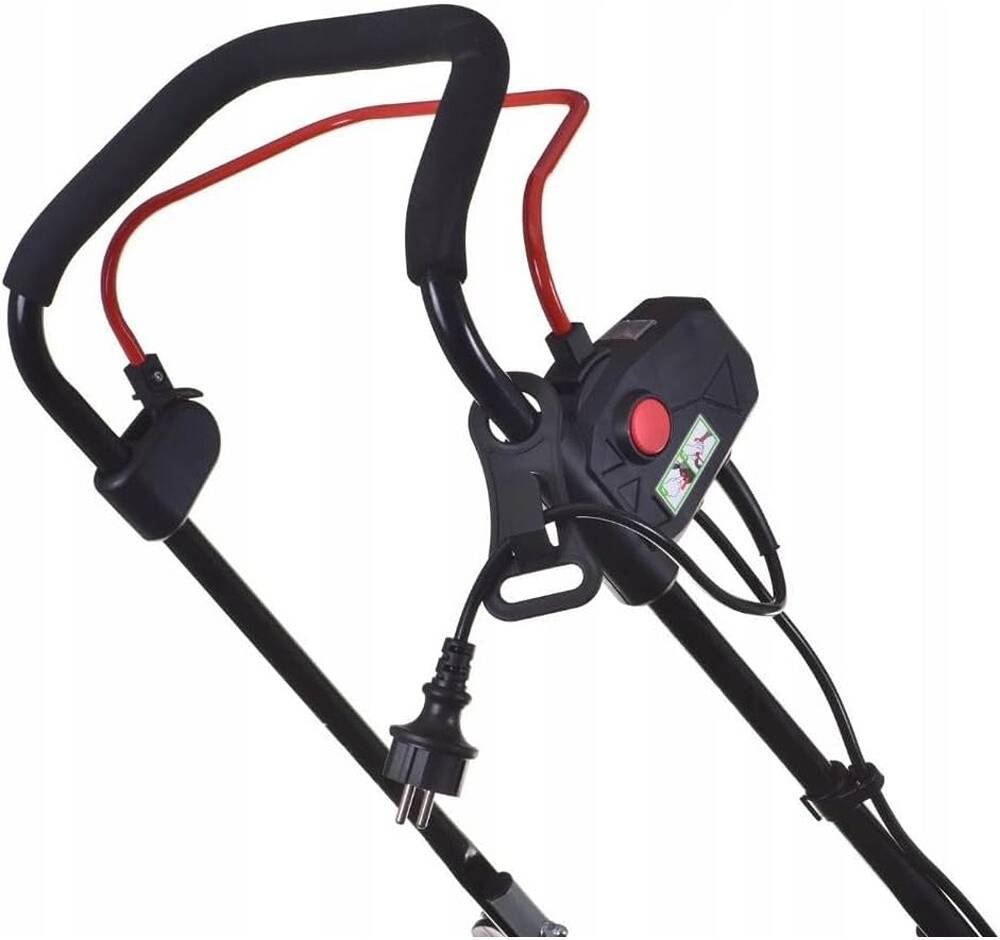 Makita ELM3720X Lawnmower, 1300W Induction Motor, 37cm Cutting Width, 2 in 1 (Lawnmowing / Grass Collecting), Double Insulated, Adjustable at 3 Stages