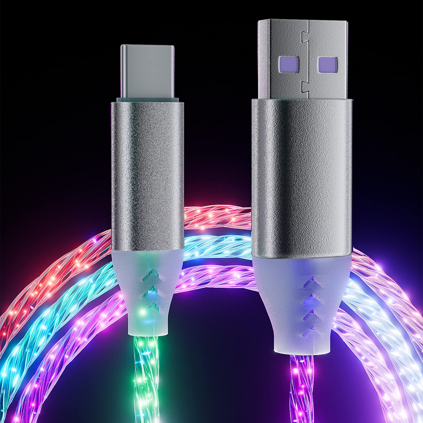 LED USB CABLE (White)