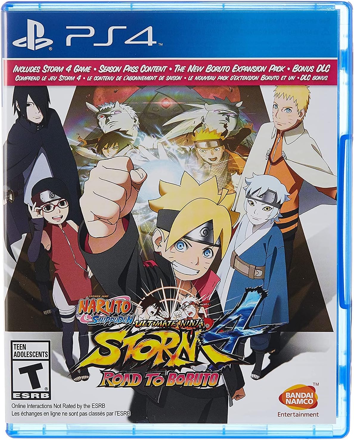 Naruto Shippuden ultimate ninja storm 4 road to Boruto PS4