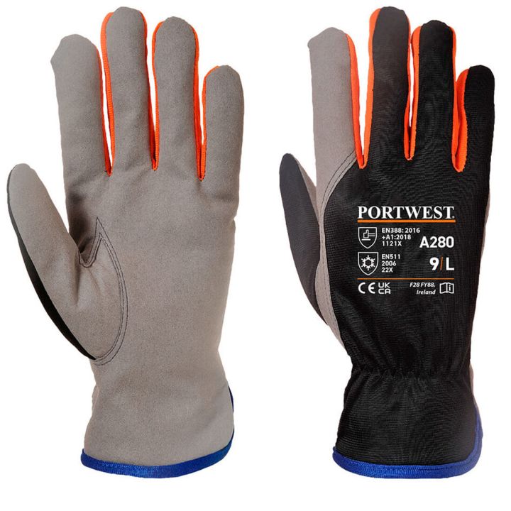Portwest Wintershield Glove A280 - Thermal & Fleece Lined