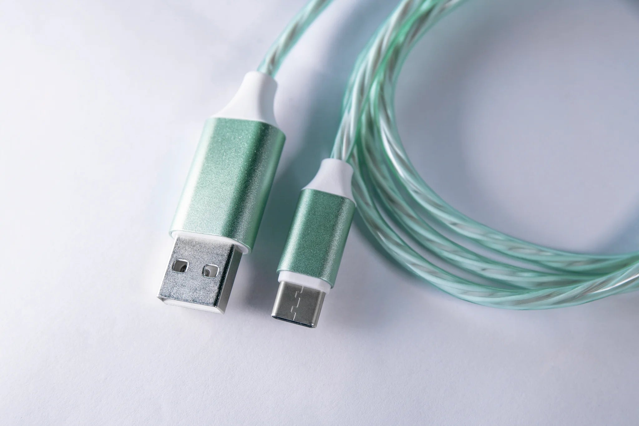 LED USB CABLE (Green)