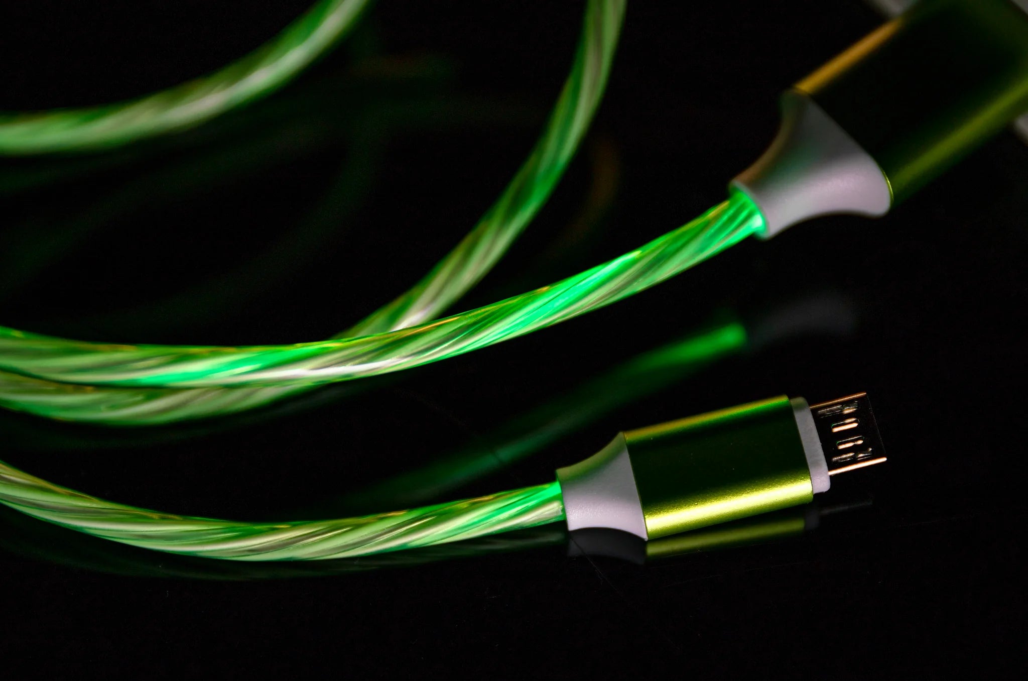 LED USB CABLE (Green)