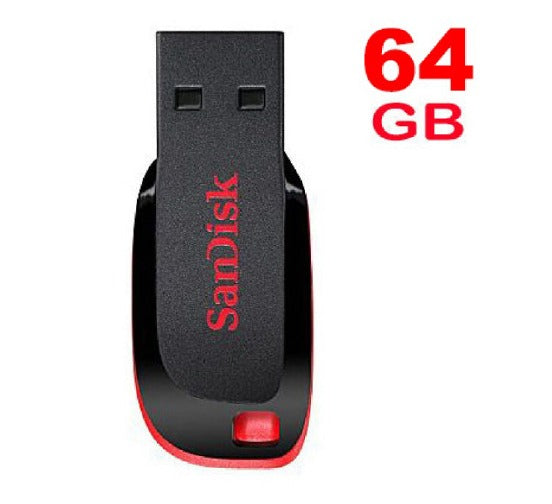 SANDISK FLASH DRIVE 64 GB