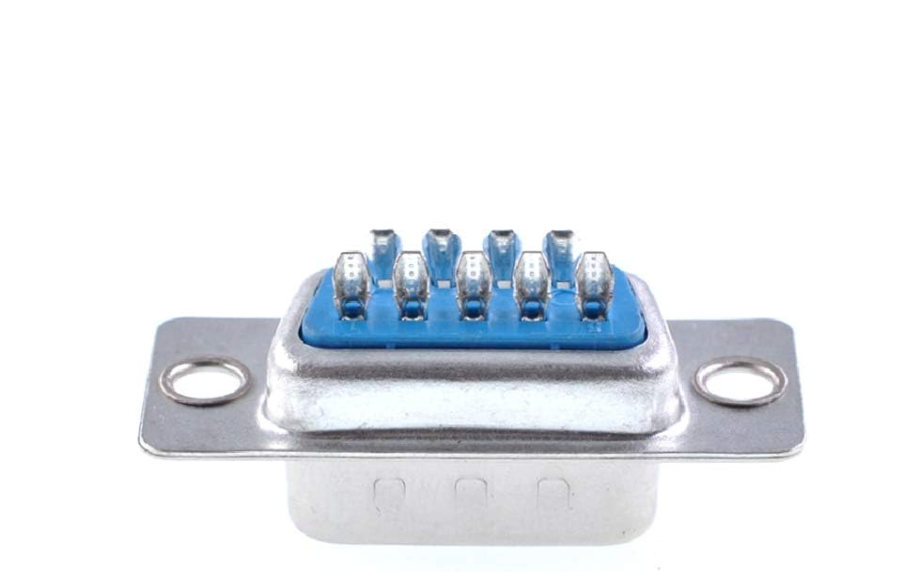 Oiyagai 10Pcs DB9 Female Connector Kit Solder Type Plastic