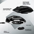 AECOMP - Logitechs G502 X Lightspeed Wireless Gaming Mouse Lightforce Hybrid Optical-Mechanical Switches Hero 25k Gaming Sensor Pc Macos (G502X Wireless White)