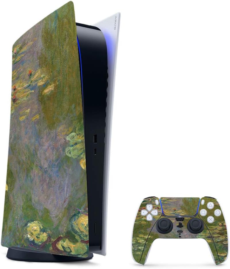 MightySkins Skin Compatible With PS5 / Playstation 5 Digital Edition Bundle - Wild Splash | Protective, Durable, and Unique Vinyl Decal wrap cover | Easy To Apply and Change Styles | Made in the USA