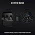 Logitech G923 Racing Wheel and Pedals for PS4 and PS5 - UAE Version & Driving Force Racing Shifter For G923, Black
