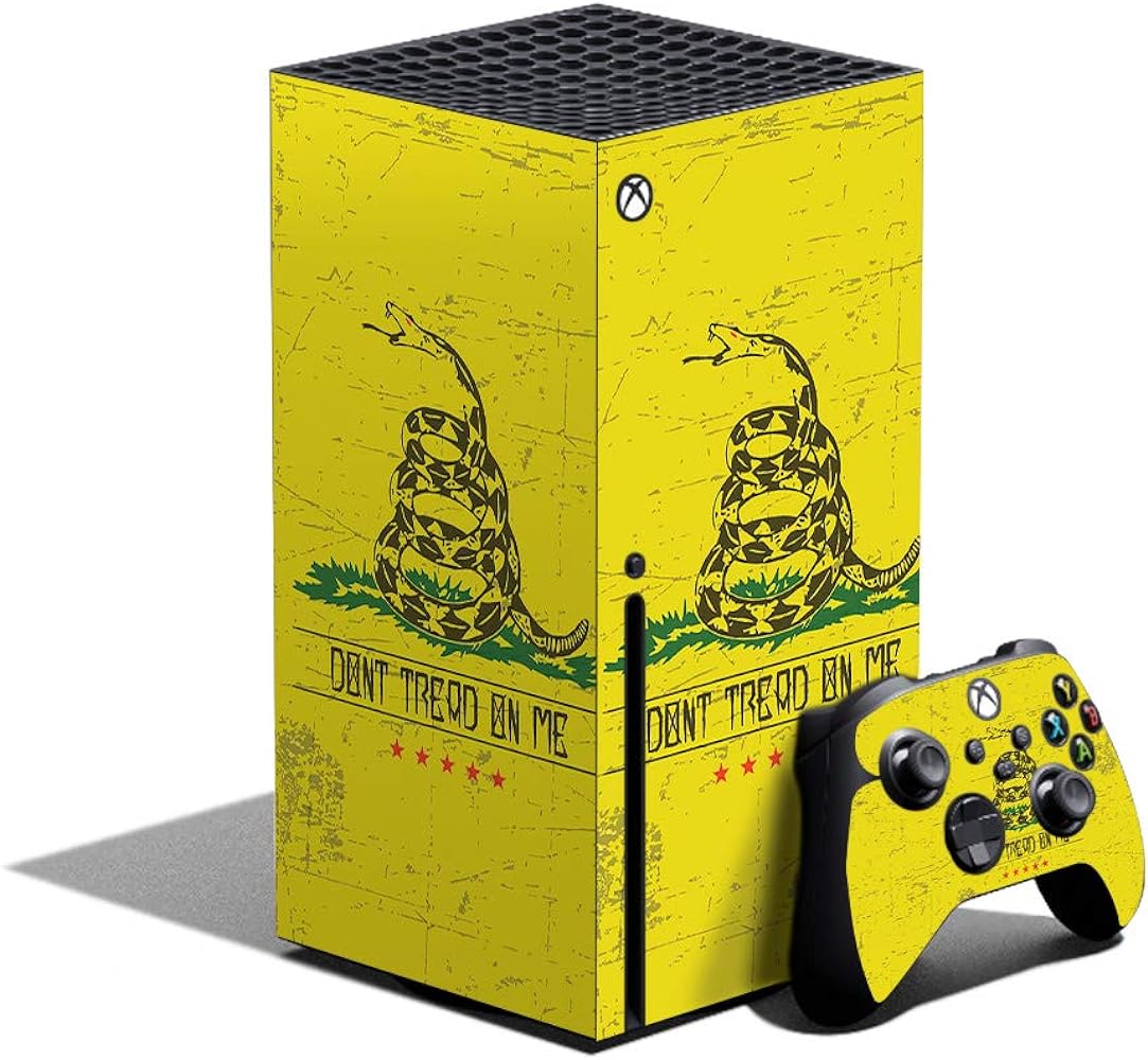 MIGHTY SKINS Skin Compatible With XBOX Series X Bundle Dont Tread Protective, Durable, and Unique Vinyl Decal wrap cover Easy To Apply, Remove, and Change Styles Made in the USA