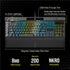 Corsair K100 CHERRY MX SPEED, BLACK, CH-912A014-NA