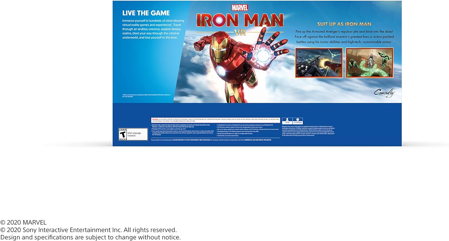 PlayStation VR - Marvel's Iron Man Bundle