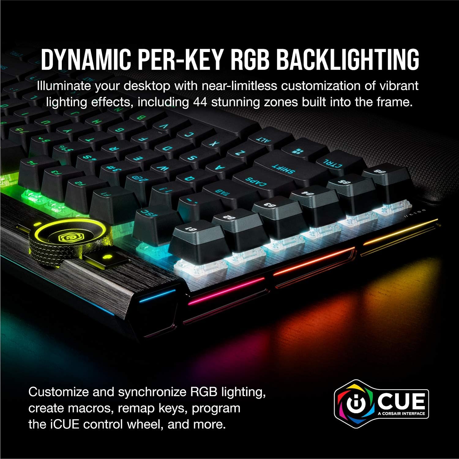 Corsair K100 CHERRY MX SPEED, BLACK, CH-912A014-NA