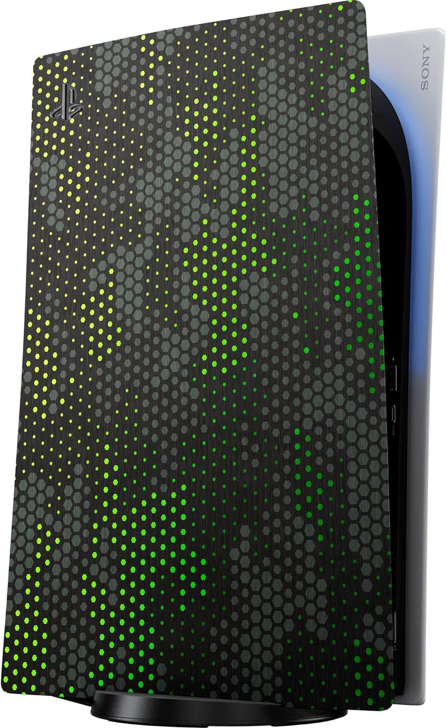 Razer Vinyl Console Skin: PlayStation 5 / PS5 (Digital) - Full Wrap - Premium 3M Cast Vinyl - Scratch Resistant - Unique Designs & Finishes - Easy Application - Green Hex Camo
