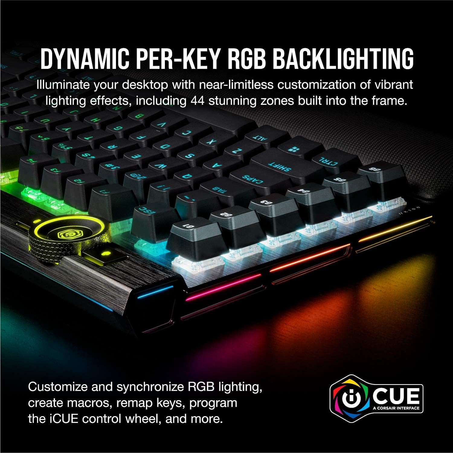 Corsair K100 CHERRY MX SPEED, BLACK, CH-912A014-NA